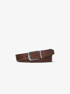 michael kors leather belt