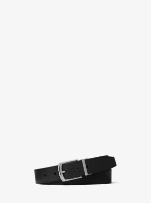 Crossgrain Leather Belt | Michael Kors