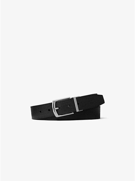 Crossgrain Leather Belt image number 0