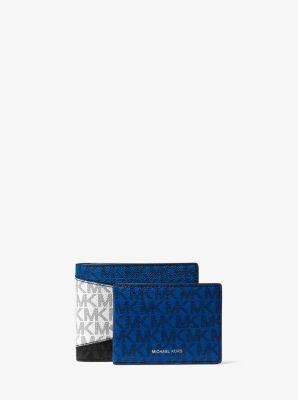 michael kors wallet blue