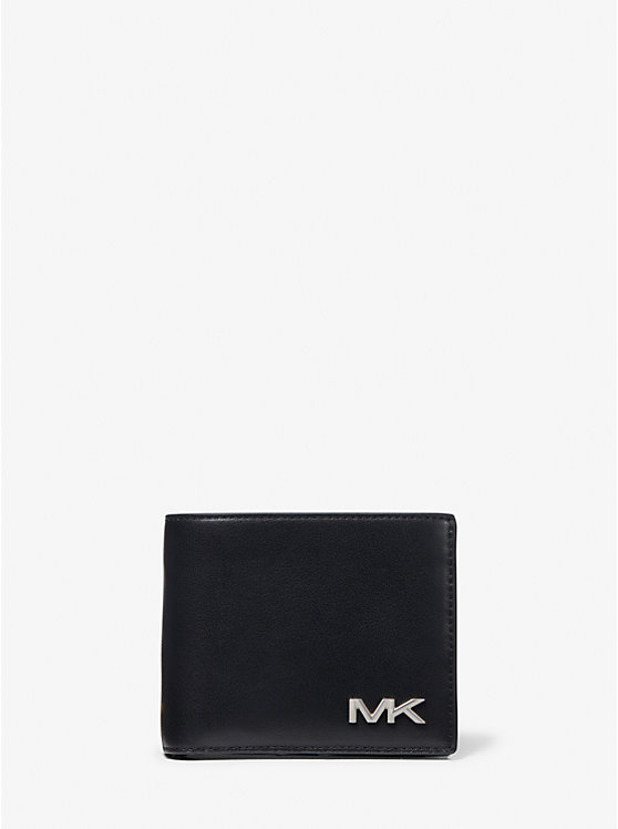 Varick Leather Billfold Wallet With Passcase image number 0