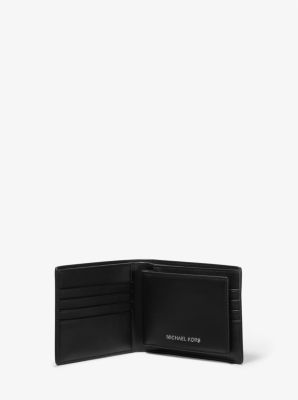 Portefeuille compact Varick en cuir avec porte-cartes image number 1