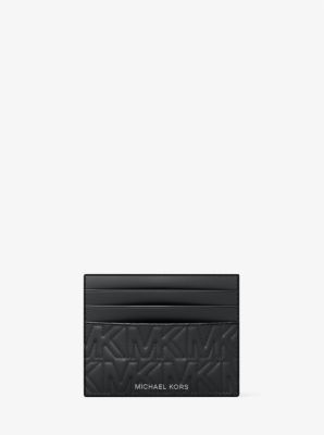 Hudson Quilted Logo Card Case