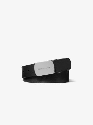 michael kors men's logo belt