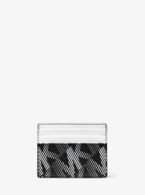 michael kors logo card case