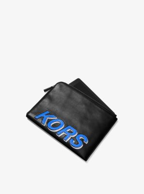 Kors Leather Travel Pouch