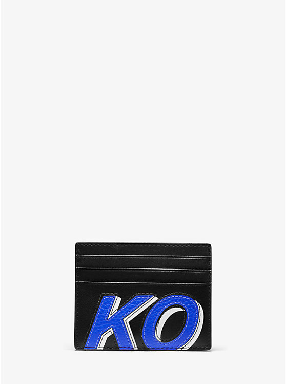 Greyson Tall KORS Leather Card Case image number 0