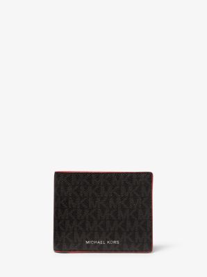 Greyson logo store slim billfold wallet