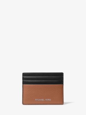 Hudson Pebbled Leather Card Case image number 0