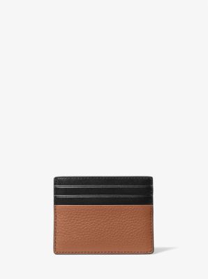 Hudson Pebbled Leather Card Case image number 1