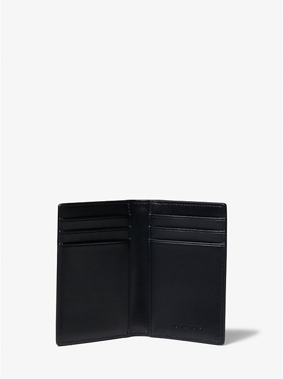 Hudson Pebbled Leather Bi-Fold Card Case image number 1