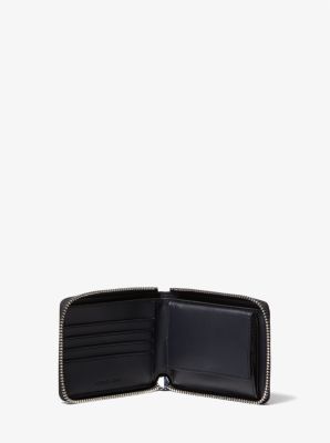 Hudson Zip-Around Billfold Wallet With Coin Pocket | Michael