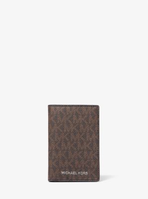 Michael Kors Men's Mason Cross Grain Leather Card Case