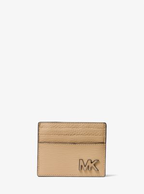 Porte-cartes Hudson en cuir in POIL DE CHAMEAU | Michael Kors
