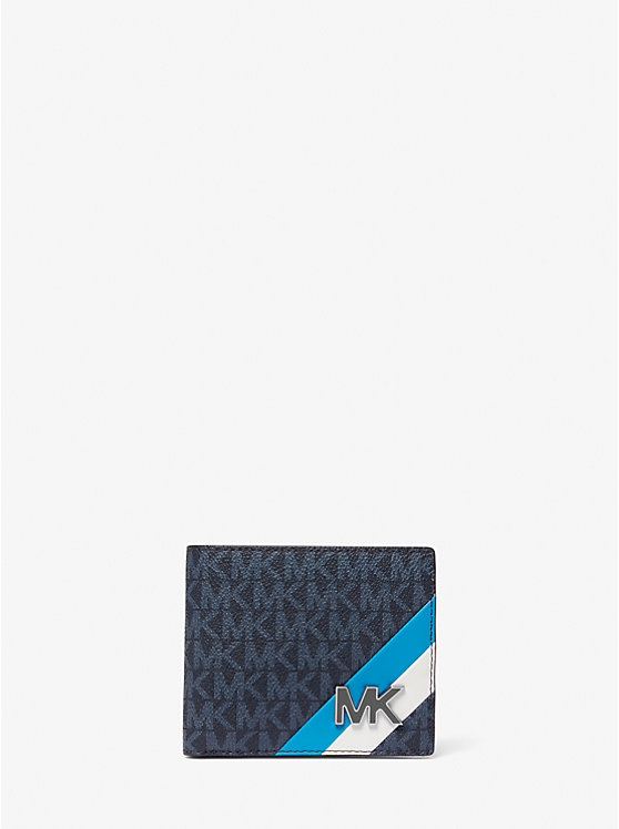 Hudson Logo Stripe Billfold Wallet image number 0