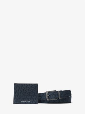 Michael kors monogram belt mens online