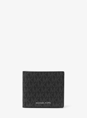 Cooper Logo Billfold Wallet With Coin Pouch | Michael Kors