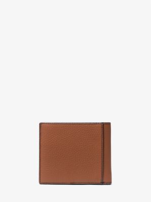 Hudson Pebbled Leather Billfold Wallet