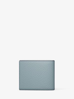 Hudson Pebbled Leather Billfold Wallet in CHAMBRAY | Michael Kors