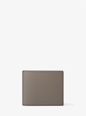 Michael Kors Hudson Pebbled Leather Billfold Wallet