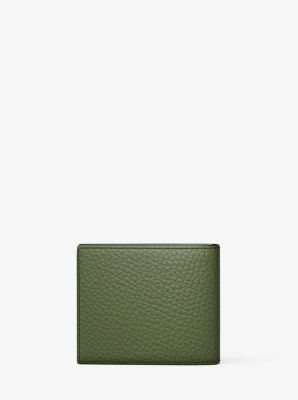 Hudson Pebbled Leather Billfold Wallet