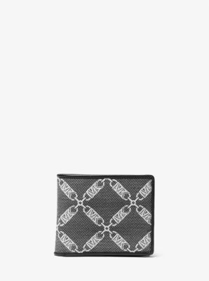 Hudson Empire Logo Jacquard Billfold Wallet