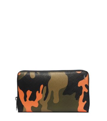 Camouflage Zip Wallet | Michael Kors