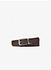 Reversible Pebbled Leather Belt image number 1