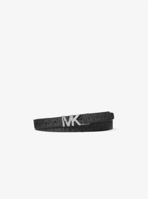 Reversible Signature Logo and Leather Belt