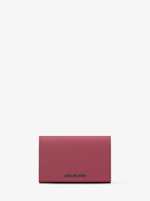 Michael Kors Hudson Pebbled Leather Card Case