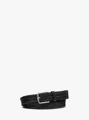 Michael kors braided clearance belt