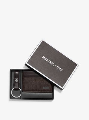 michael kors card case id key holder