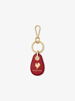 Lunar New Year Leather Paddle Key Chain Michael Kors Canada