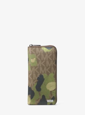 michael kors camo wallet