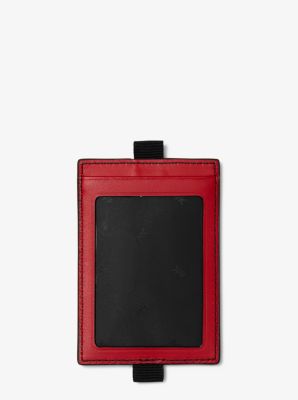 カードケース・名刺入れ Michael Kors CROCODILE PRINT LEATHER CARD CASE Hudson Crocodile-Embossed Leather Card Case | Michael Kors [US]