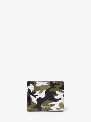 Michael kors sales camo wallet