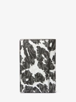 Hudson Leopard Logo Bi-Fold Card Case image number 2