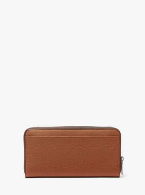 Hudson Pebbled Leather Zip-Around Wallet image number 2