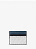 Grand porte-cartes Hudson à blocs de couleurs et à logo image number 1
