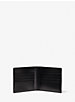 Pebbled Leather and Logo Stripe Billfold Wallet With Passcase Gift Set image number 1