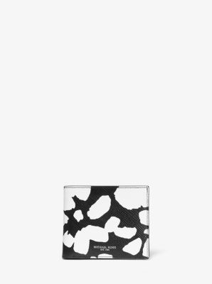 Harrison Abstract Floral Slim Billfold Wallet