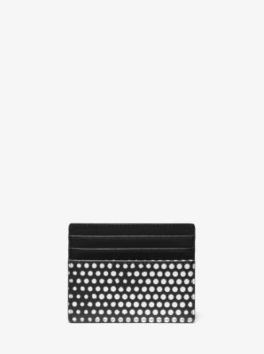Kent Tall Dot Print Card Case