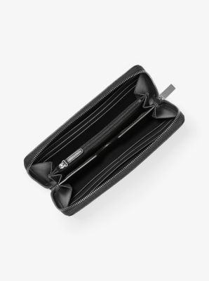 Jet Set Tropical Print Zip-Around Wallet