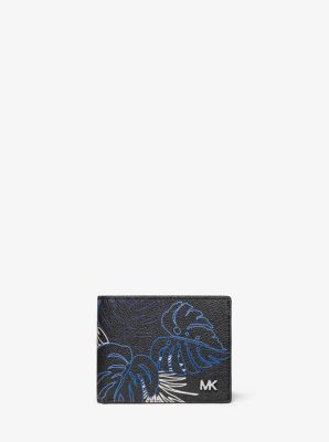 Jet Set Tropical Print Slim Billfold Wallet image number 0