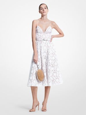 Michael kors eyelet dress on sale