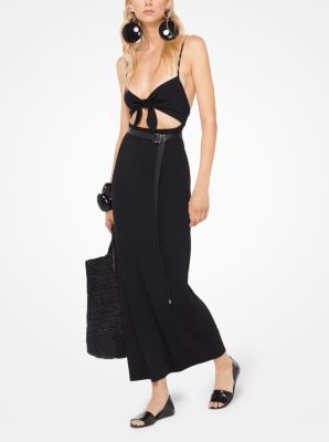 Cutout Matte Jersey Swim Dress Michael Kors Canada