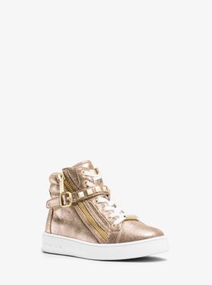 Girl's Ivy Metallic High-Top Sneaker 