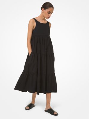 Cotton Poplin Tank Dress | Michael Kors