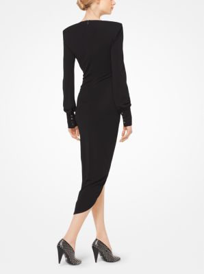 Michael kors sale jersey wrap dress