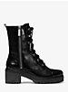Anaka Crinkled Leather Combat Boot image number 1